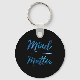 Idéns motivation Gym citat Mind over Nyckelring