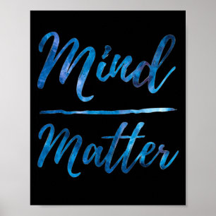 Idéns motivation Gym citat Mind over Poster