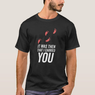 Idéns T-Shirt-fotsteg i Sand T Shirt