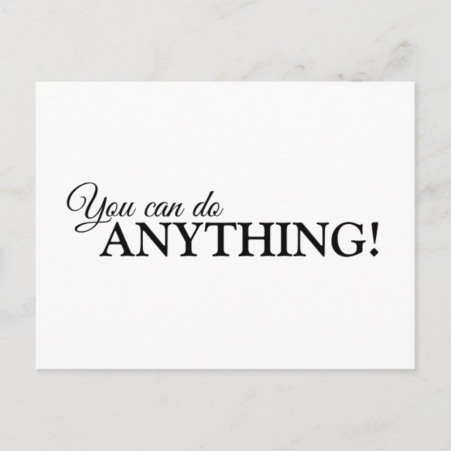 Idéns vykort säger vad du behöver höra (Framsida)