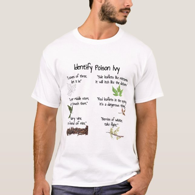 Identifiera anläggningen i Poison Ivy Plant - Hiki T Shirt (Framsida)