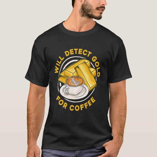 Identifiera Guld för kaffeprospekt Aurum Guld T Shirt (Framsida)