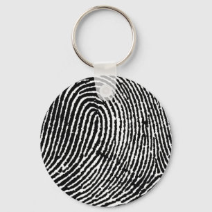 identifiera med fingeravtryck keychain nyckelring