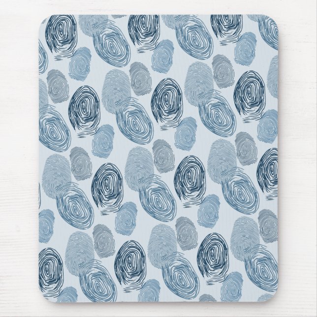 Identifiera med fingeravtryck Mousepad Musmatta (Framsidan)