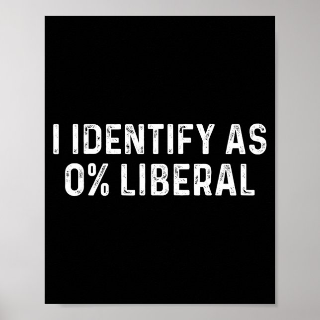 Identifiera sig som 0 procent liberal make pappa f poster (Framsidan)
