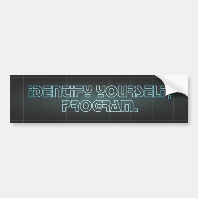 Identifiera sig Yourself bildekal 6 (Framsidan)