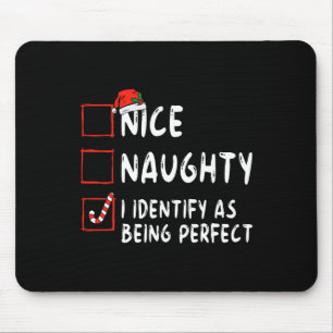 Identifiera som Perfekt Roligt Naughty Nice List C Musmatta