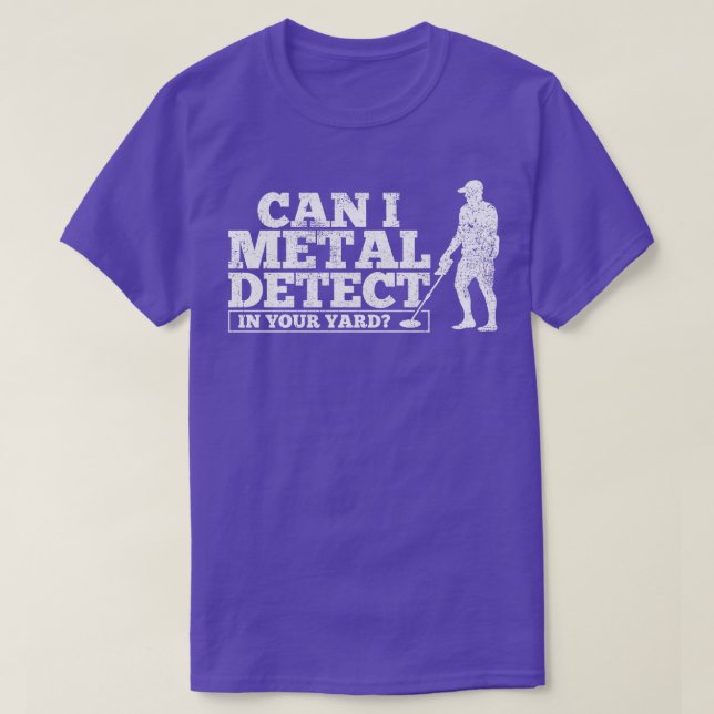 Identifierare för upptäcktsdetektor för metall t shirt (Design framsida)