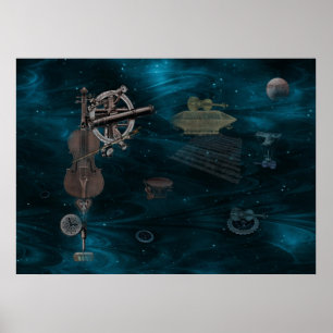 Identifierat flyga fioler poster