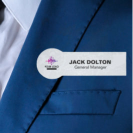 Identifiering av anställda Logotyp Namn bricka Namnbricka