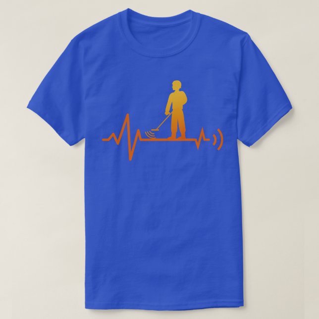 Identifiering av Metall-detektor T Shirt (Design framsida)