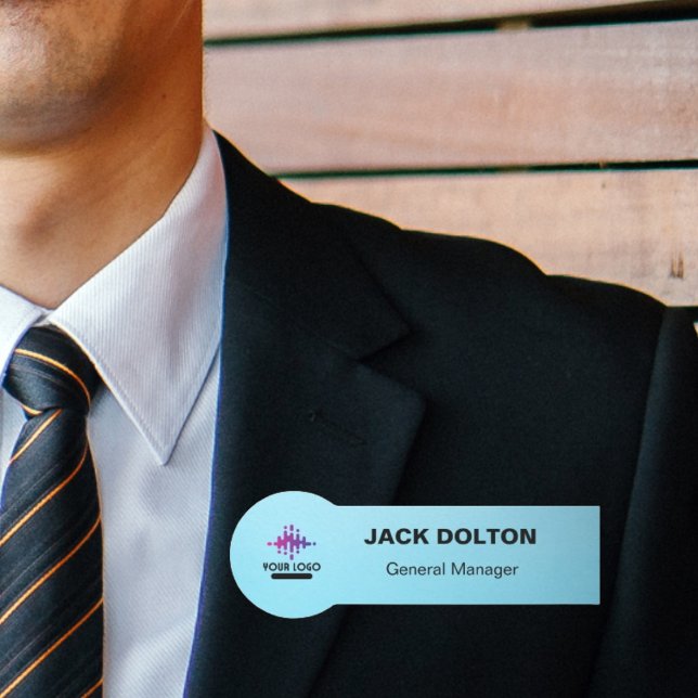 Identifiering av skräddarsydd anställd: Metallic S Namnbricka (Skapare uppladdad)