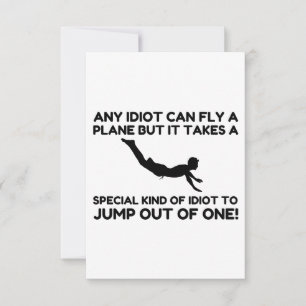 IDENTIFIERING AV SKYDIVNING TACK KORT