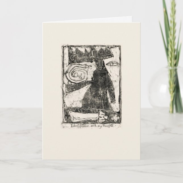 Identifiering med mina tankar kort (Framsida)