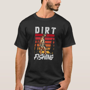 Identifieringsdetektor Ho för Dirt Fishing Metall T Shirt