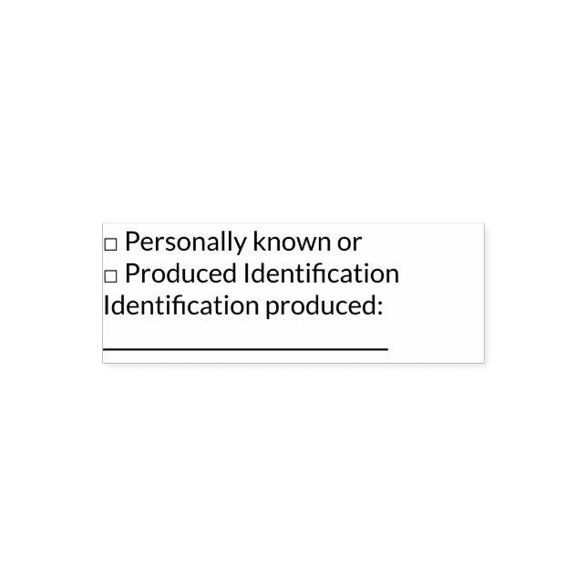 Identifieringsstämpel Självfärgande Stämpel (Design)