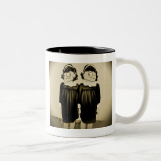 IDENTISK KLON Två-Tonad MUGG