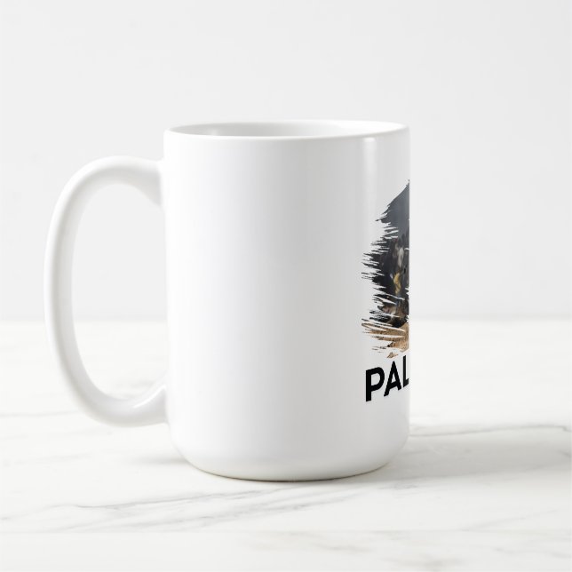 Identitet, kamp och frihet kaffemugg (Vänster)