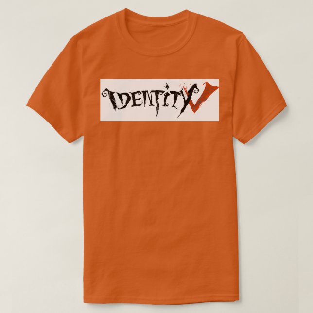 Identitet v t shirt (Design framsida)