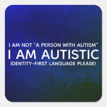 Identitets-Först Autistisk