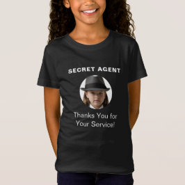 Identitetsbricka för Secret Agent Spy Party T Shirt