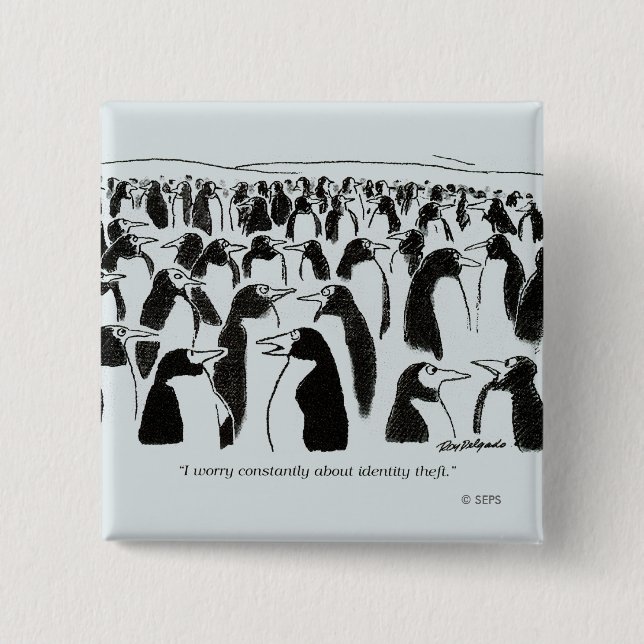 Identitetsstöld Knapp (Framsida)