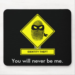 Identitetsstöld Mousepad Musmatta