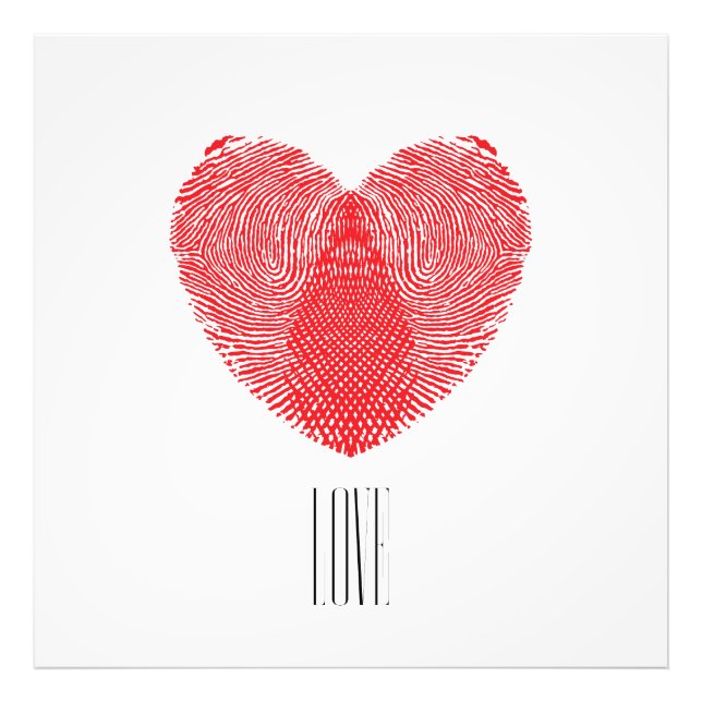 Identity Love Ampliación de fotos Fototryck (Framsidan)