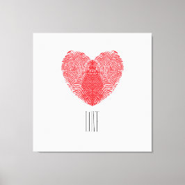 Identity of Love Canvastryck