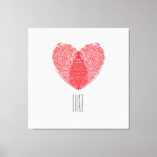 Identity of Love Canvastryck