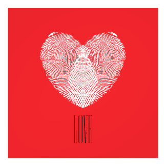 Identity of Love R Ampliación de fotos Fototryck