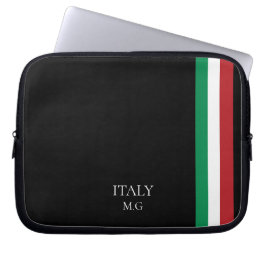 Identity Tech Custom Minimal Black Laptop Sleeve I