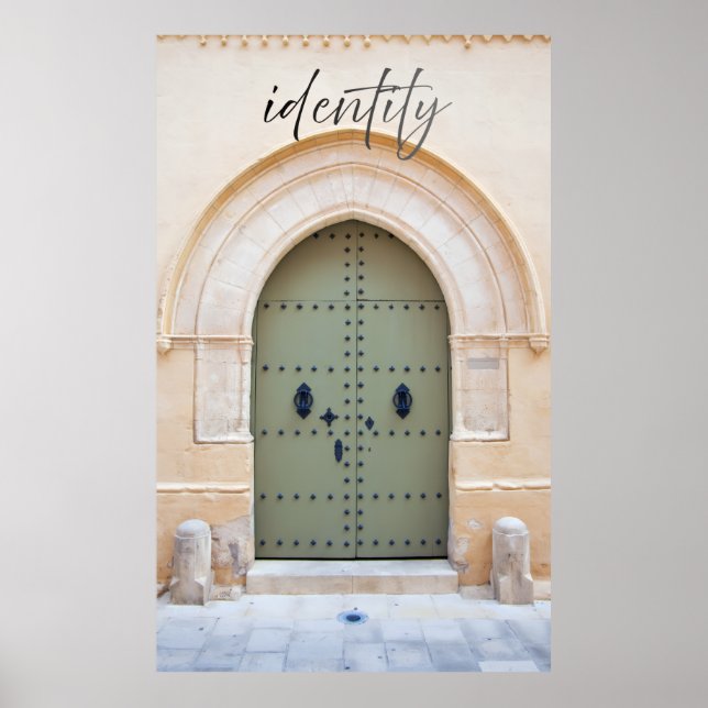 Identity Through the Moroccan Door Poster (Framsidan)