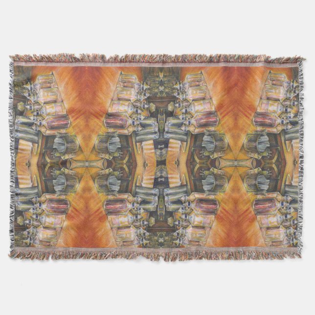 Ideografi av gyllene ljus filt (Framsidan)