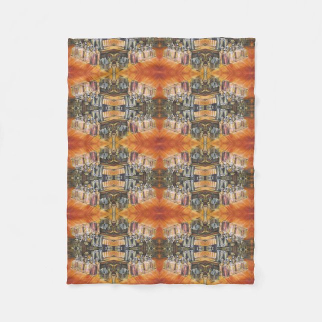 Ideografi av gyllene ljus fleecefilt (Framsidan)