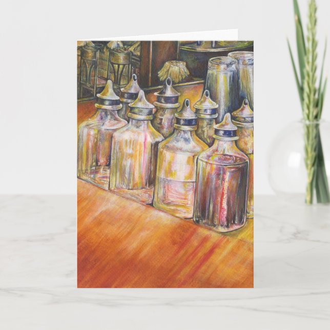 Ideografi av gyllene ljus kort (Framsida)