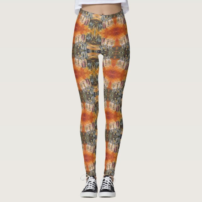 Ideografi av gyllene ljus leggings (Framsida)