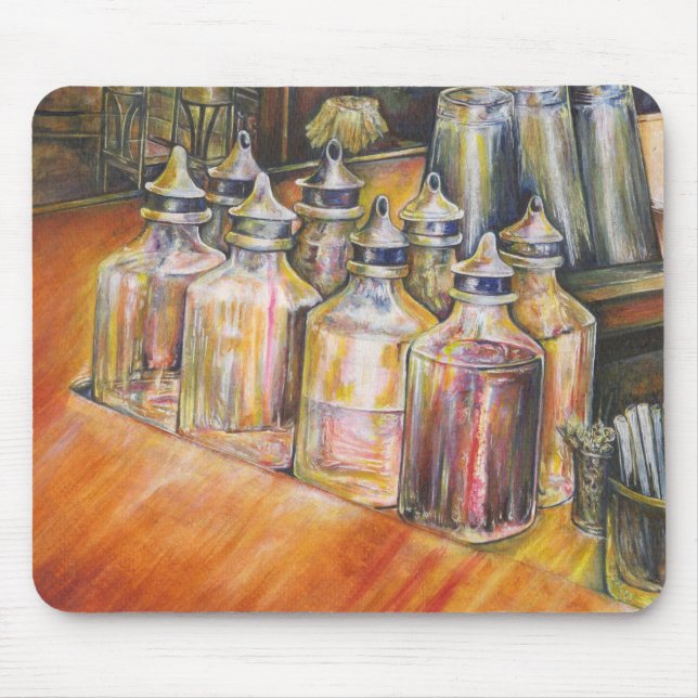 Ideografi av gyllene ljus musmatta (Framsidan)