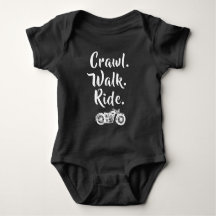 Idérik babymotorcykel Onsie