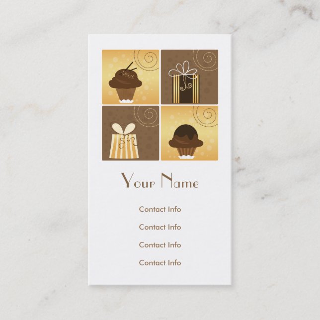 Idérik gåva visitkort (Framsida)