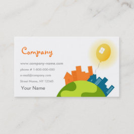 Idérik värld visitkort