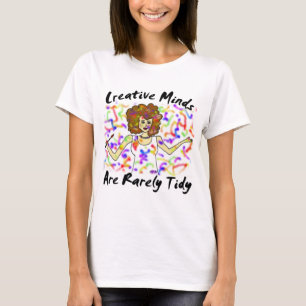 Idérika Minds är sällan den Tidy nattskjortan Tee Shirt