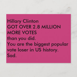 Ides av trump sorglig vykort