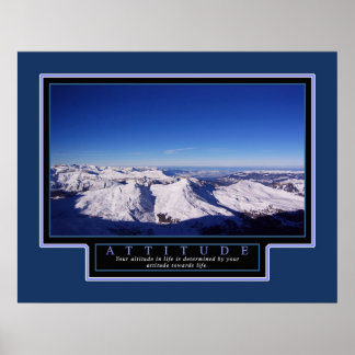 Idétänkt Poster "Attitude" 22 x 28