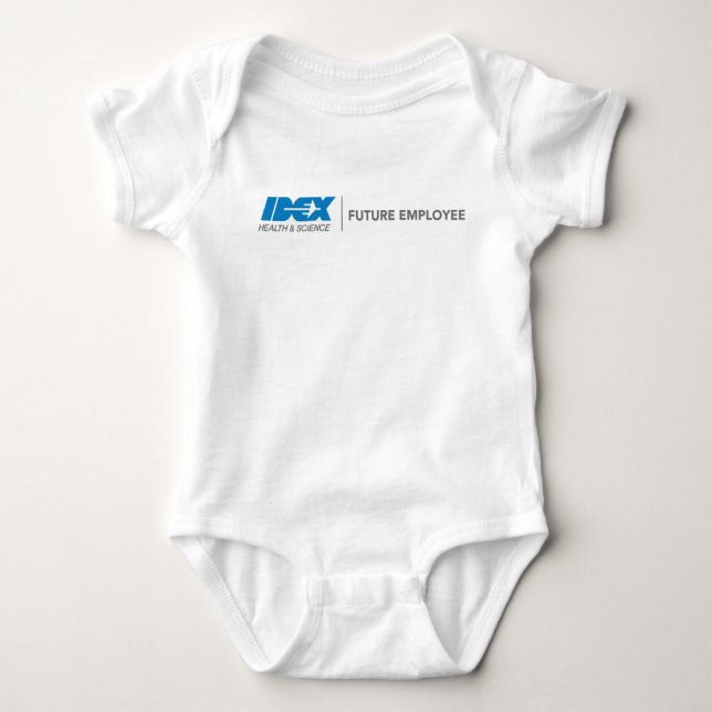 IDEX Health & Science Future Employee Baby Baby Bo T Shirt (Framsida)