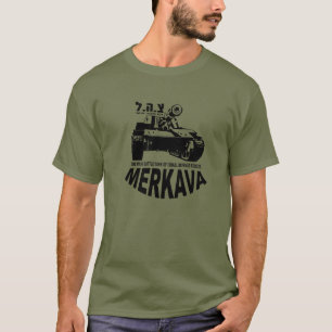Idf Israel Defence Forces Tank merkava Army Manar T Shirt