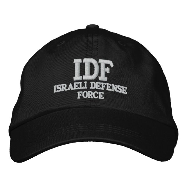 IDF ISRAELI DEFENSE KRAFT BRODERAD KEPS (Framsida)