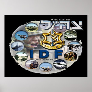 IDF-sammansatt Mörk Poster