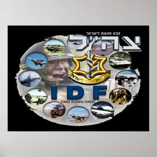 IDF-sammansatt Mörk Poster