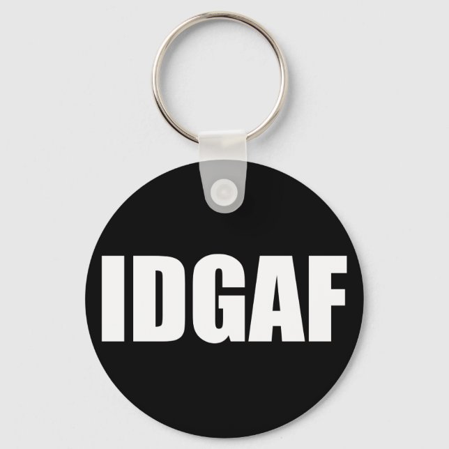 IDGAF NYCKELRING (Framsida)